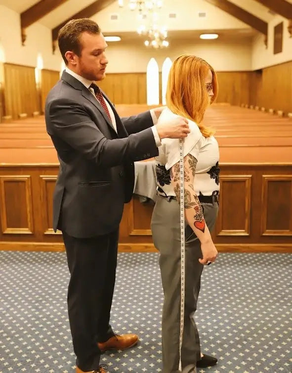 Tailoring a suit at Mea